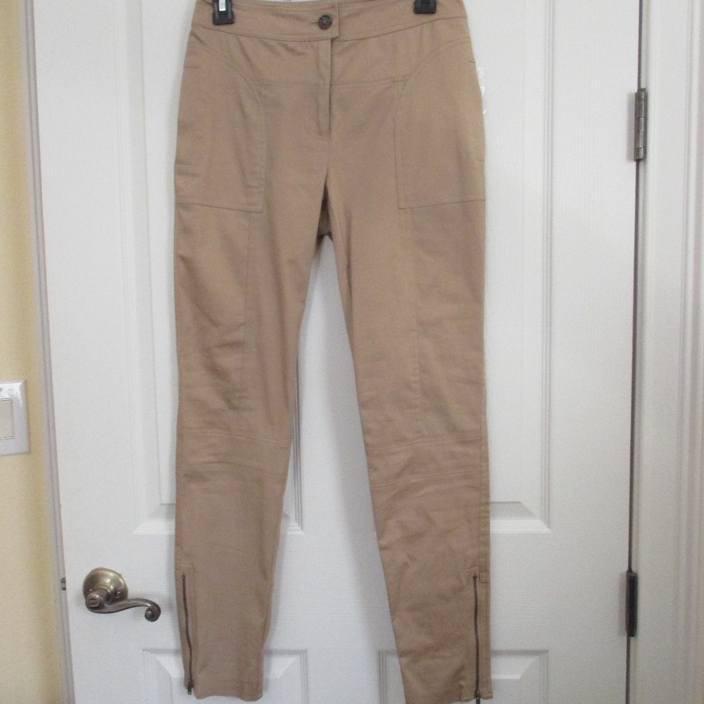 LAUNDRY by Shelli Segal zip ankle pants - sz 0 -